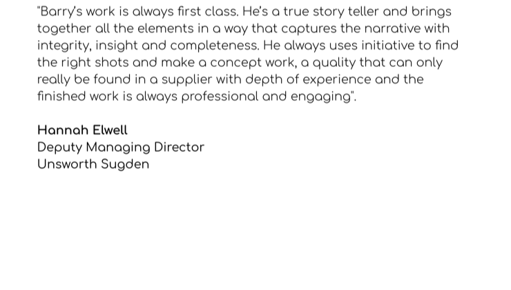 Unsworth Sugden Testimonial