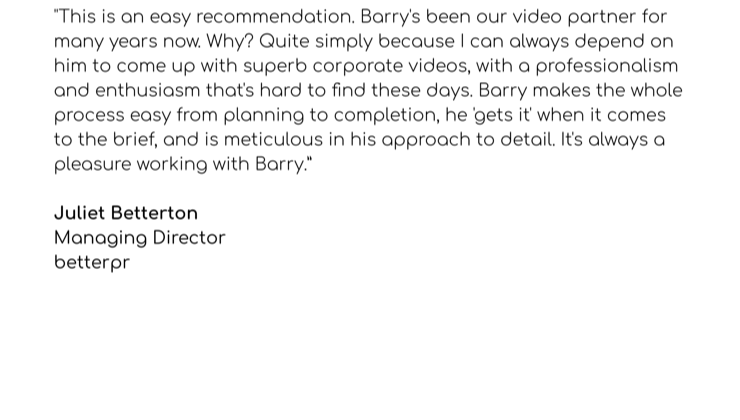 Better PR Testimonial