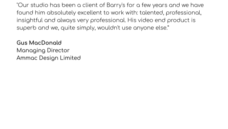 Ammac Design Testimonial